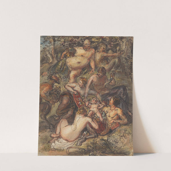 Scene of a Bacchanalia by Robert Smirke