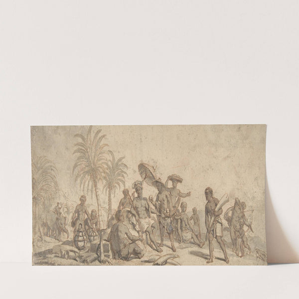 Scene of Africa (early 17th century) by Pieter van Laer