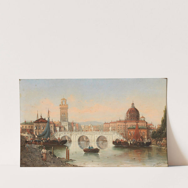 Scene Of Florence by Karl Kaufmann