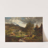 Scene of the Prein near Reichenau by Anton Hlavacek