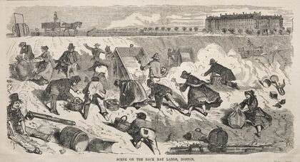 Scene on the Back Bay Lands, Boston (1859)