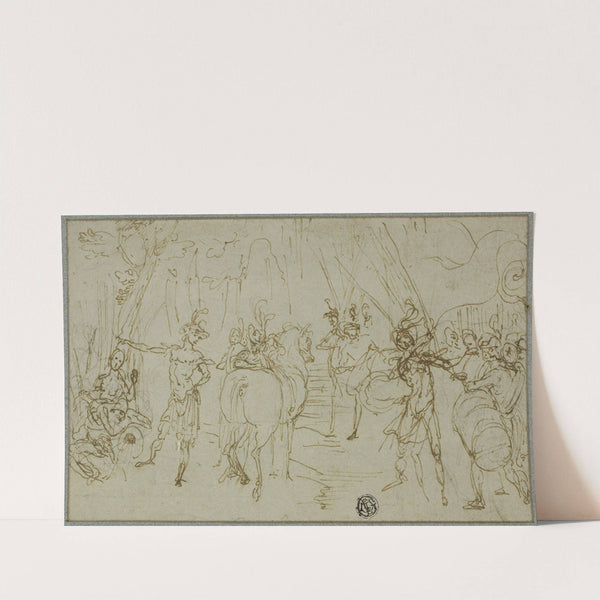 Scene with Soldiers by Cigoli (Ludovico Cardi)