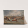 Scenes from a steeplechase: Near the Finish (ca. 1845) by Henry Thomas Alken