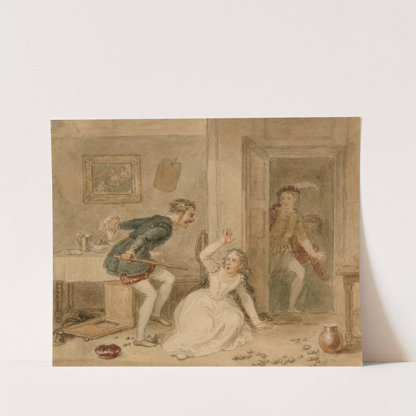 Scenes from All’s well and Taming of the shrew 1 by John Massey Wright