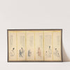 Scenes from Essays in Idleness (late 1700s–early 1800s) by Matsumura Goshun