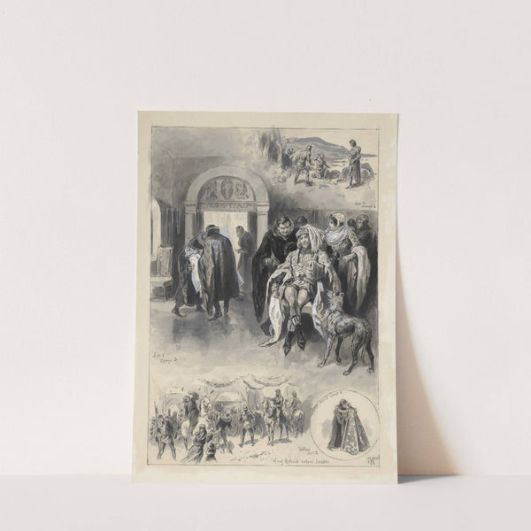 Scenes from King Richard III (1880-1900) by John Jellicoe