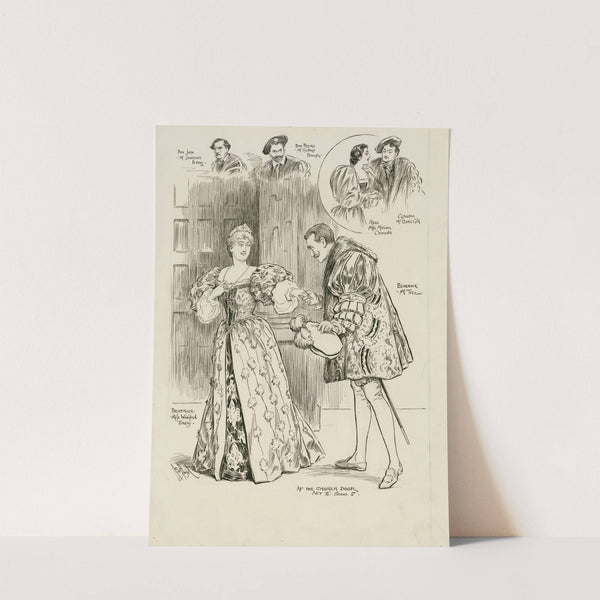 Scenes from Much ado about nothing (1905) by Alexander Stuart Boyd