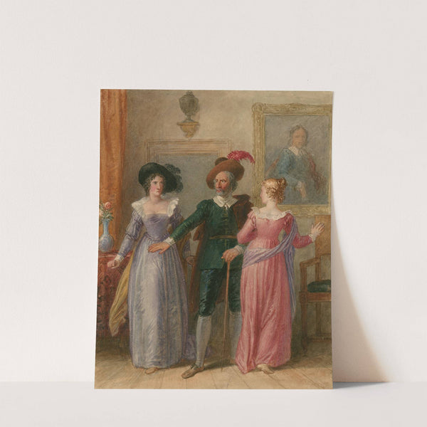 Scenes from Taming of the shrew by John Massey Wright