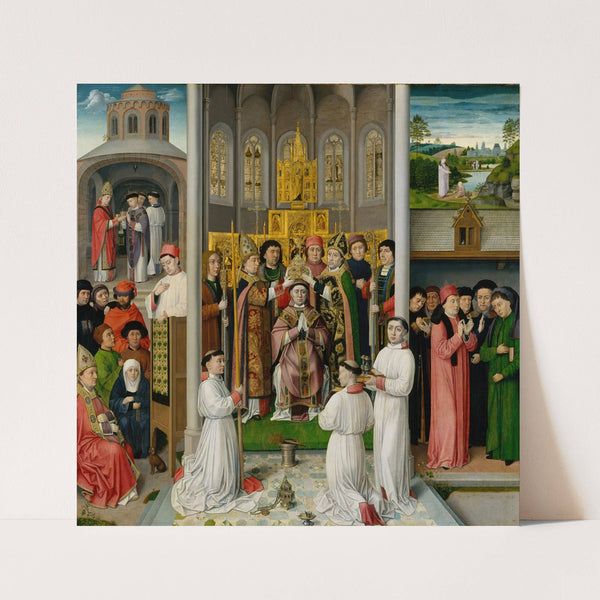 Scenes from the Life of Saint Augustine of Hippo by Master of Saint Augustine