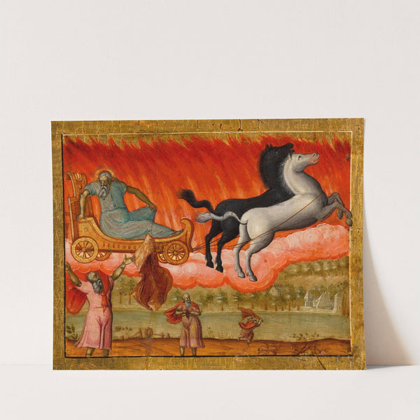 Scenes from the life of the prophet Elijah by Bulgarian School