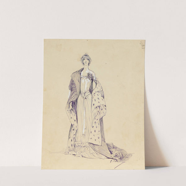 Scenes of Sarah Bernhardt's life by Georges Jules Victor Clairin