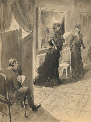 Scenes of Sarah Bernhardt’s life 3