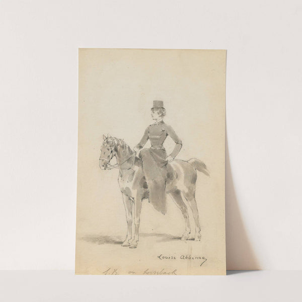 Scenes of Sarah Bernhardt’s life 4 (1879) by Louise Abbéma