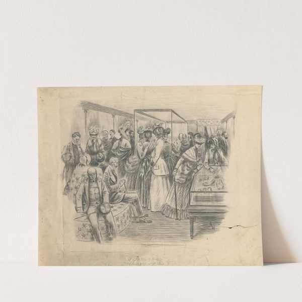 Scenes of Sarah Bernhardt's life 6 by Nevil