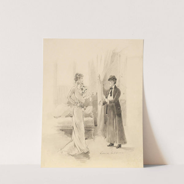 Scenes of Sarah Bernhardt’s life 8 (1879) by Louise Abbéma