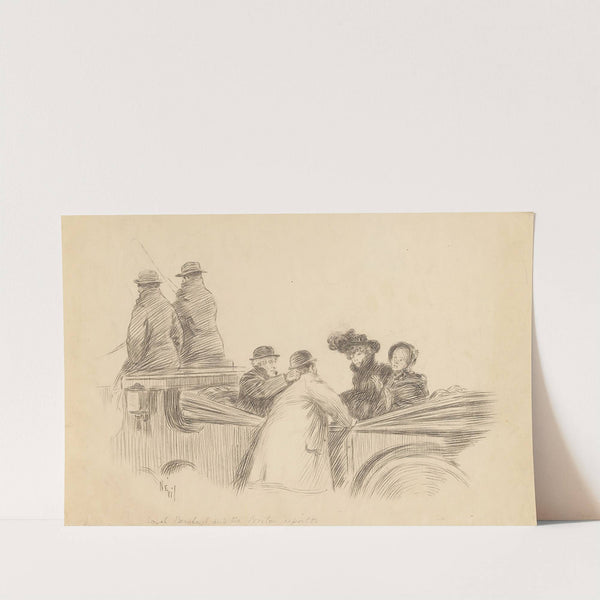 Scenes of Sarah Bernhardt's life 9 by Nevil