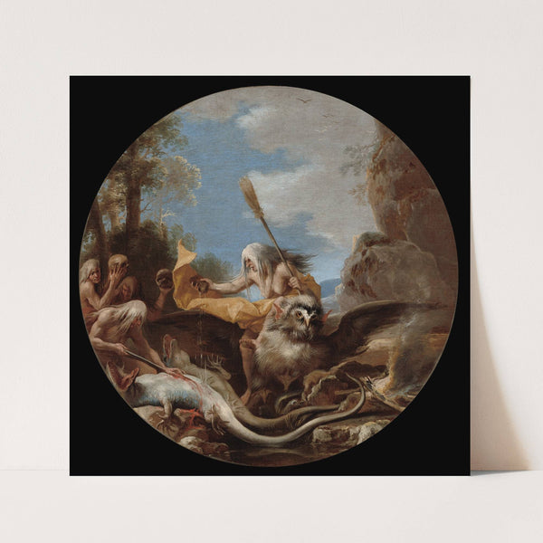 Scenes of Witchcraft, Day (c. 1645-1649) by Salvator Rosa