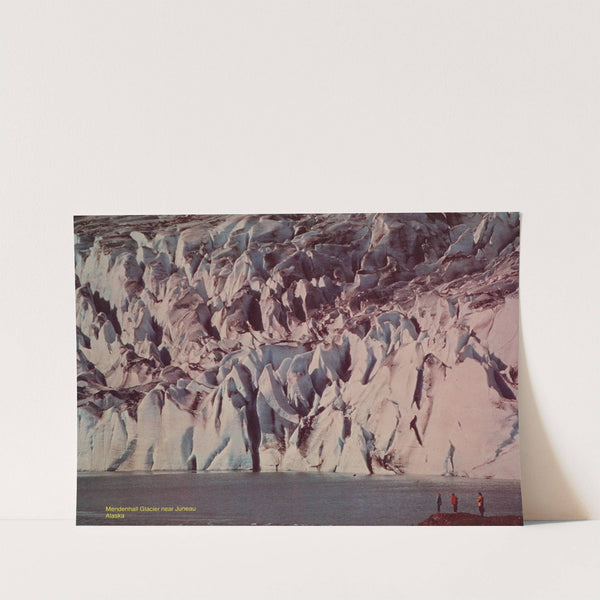 Scenically Yours, Mendenhall Glacier Near Juneau, Alaska by U.S. Information Agency