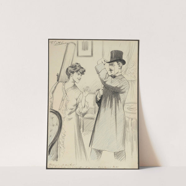 Sceptique (1907) by Fernand Louis Gottlob