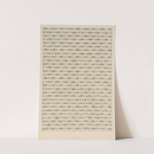 Schabloniertes Papier (Flächenmuster) (1902 - 1907) by Laura Lange