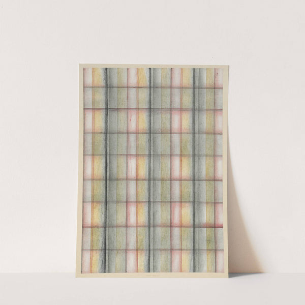 Schabloniertes Papier (Schablonenwischpapier) (1910 - 1927) by Otto Gurbat