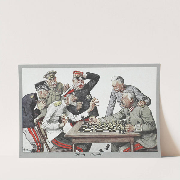 Schach! Schach! (1915) by Theodor Zasche