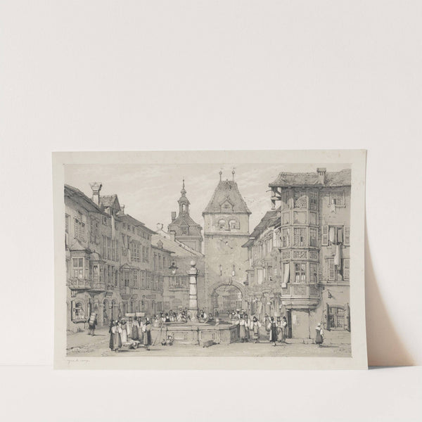 Schaffhausen (1839) by Samuel Prout