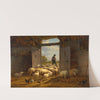 Schafherde im Stall (1880) by Eugène Joseph Verboeckhoven