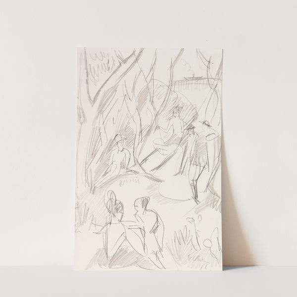 Schaukel (1912) by Ernst Ludwig Kirchner