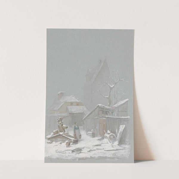 Schelfloo in the Snow by Anna Nordlander