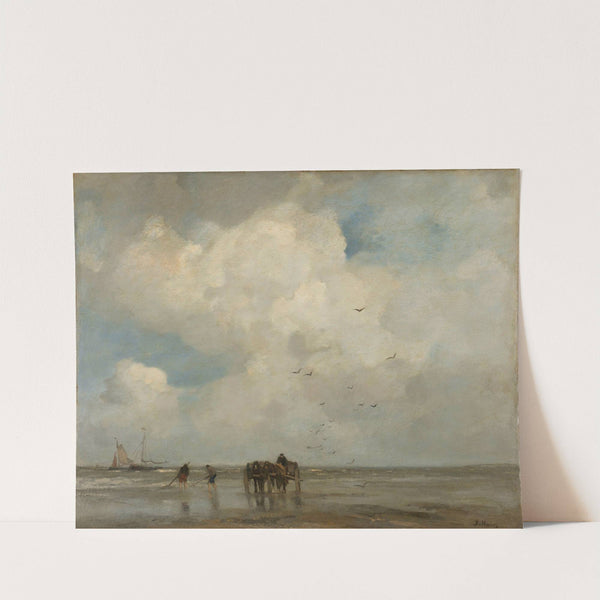 Schelpenvissen by Jacob Maris