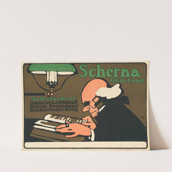 Scherna Glühstrumpf. Selbstzündend (1909) by Paul Scheurich