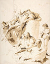 Scherzo di Fantasia; Standing Warrior and King with Five Attendants