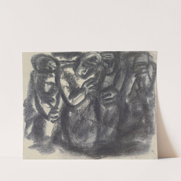 Schets van een groep mensen (1891) by Leo Gestel