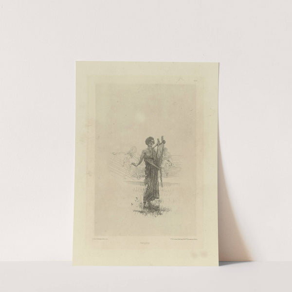 Schets voor de improvisator. (1878) by Lawrence Alma-Tadema