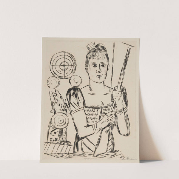 Schießbude (1921) by Max Beckmann