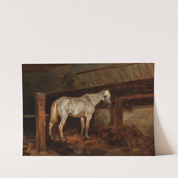 Schimmel im Stall by Joseph Heicke