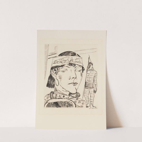 Schlangendame (1921) by Max Beckmann