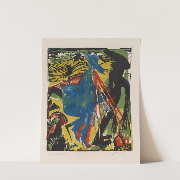 Schlemihls Begegnung mit dem Schatten (1915) by Ernst Ludwig Kirchner