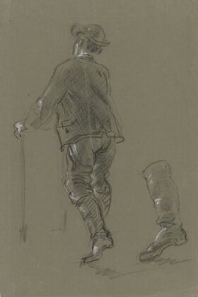 Schlittschuhläufer und Stiefel
