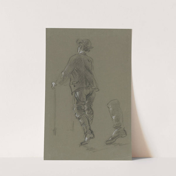 Schlittschuhläufer und Stiefel by Philipp Rumpf