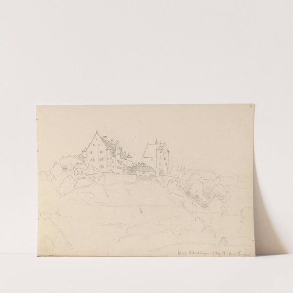 Schloss Altenklingen by Hans Gude