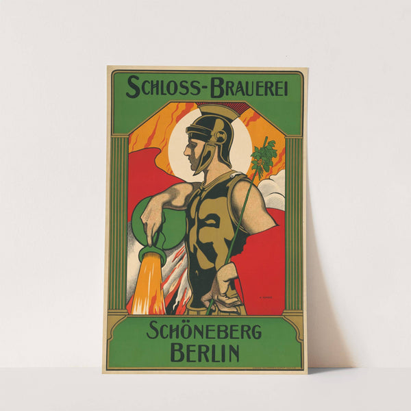 Schloss-Brauerei. Schöneberg, Berlin (1900) by Karl Klimsch