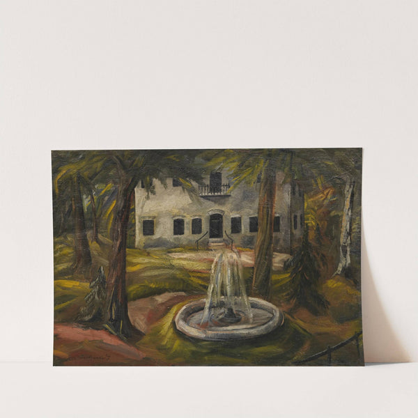 Schloss Burgau bei Wasserburg am Inn (1909) by Paul Kleinschmidt