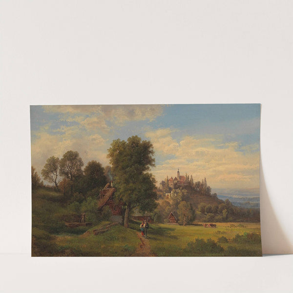 Schloss Hollenegg by Gustav Barbarini