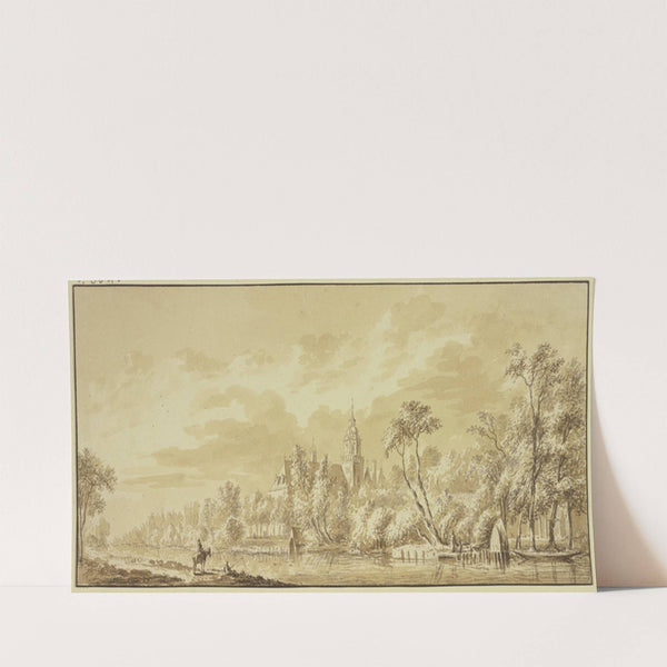 Schloss Nijenrode an der Vecht by Abraham Rademaker