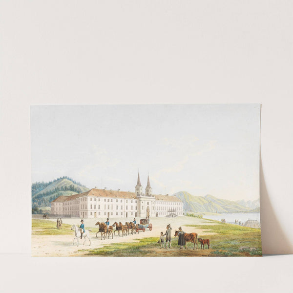Schloss Tegernsee by Heinrich Adam
