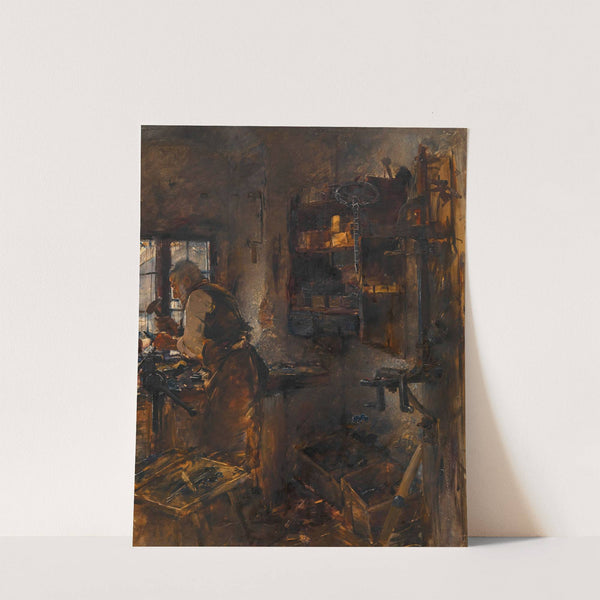 Schlosserwerkstätte by Carl Von Merode