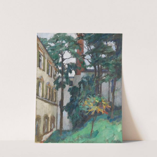 Schlosshof by Leo Putz