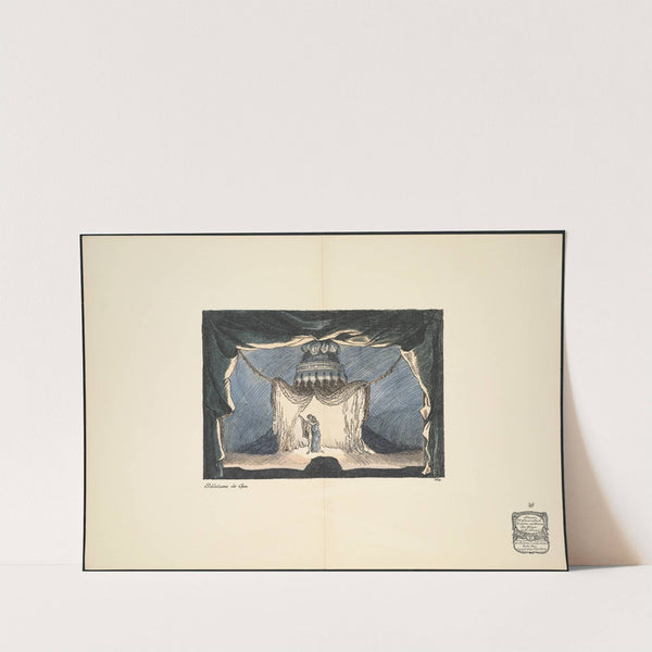 Schluß-Szene der Oper by Ernst Stern